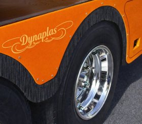 100mm flexible Spray suppressant brush strip